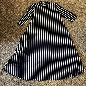 3/4 sleeve Maxi dress